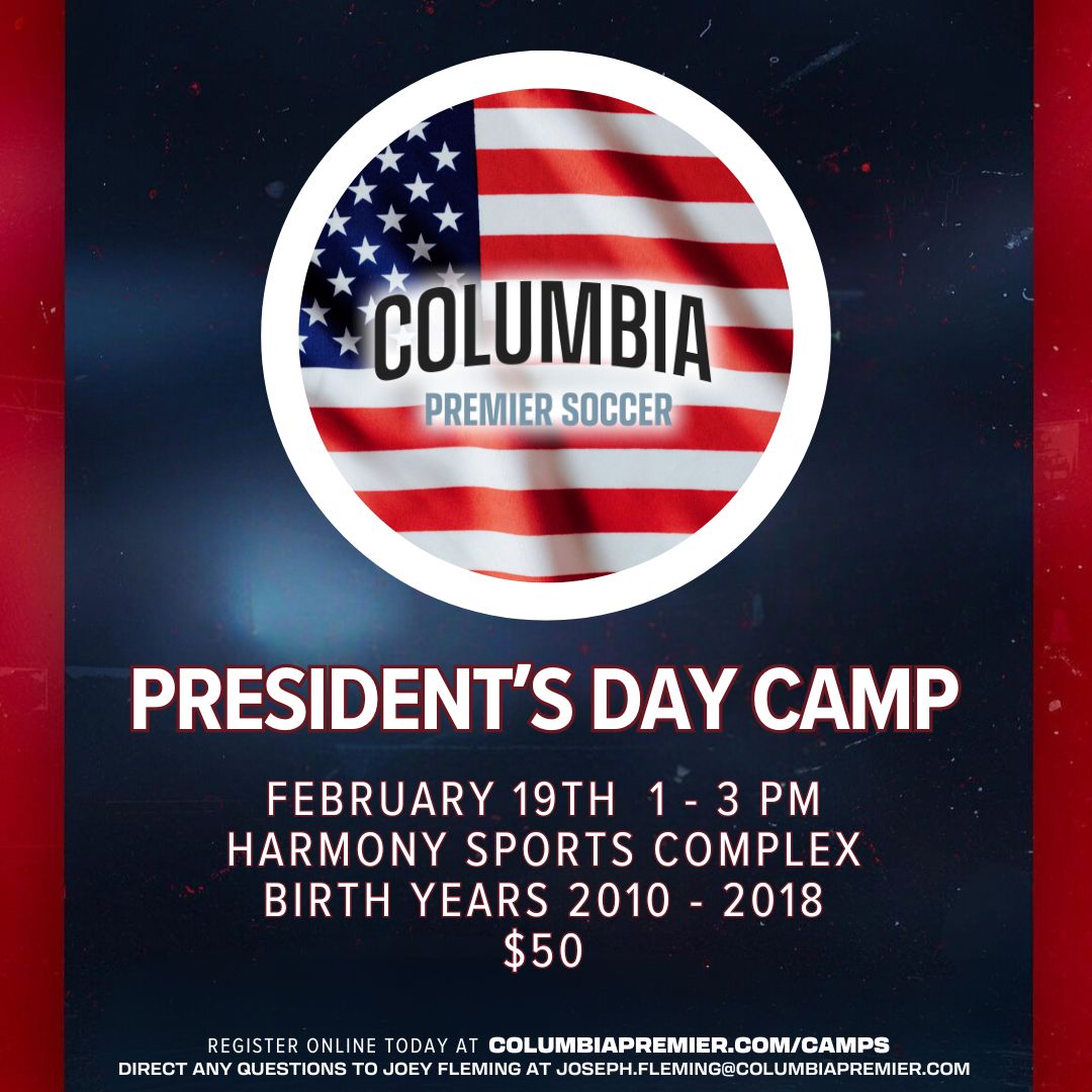 Events for July 2024 Columbia Premier Soccer Club